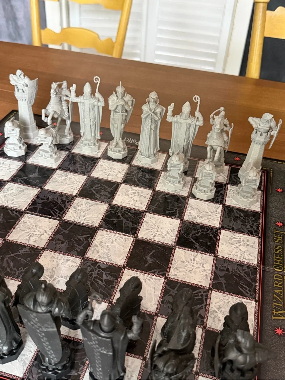 Harry Potter Wizard Chess Set Noble Collection